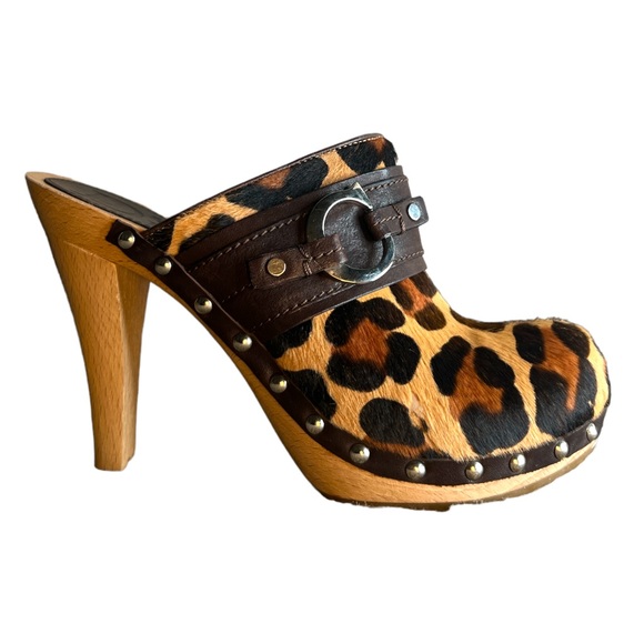 Dior Leopard Print Heels - Picture 2 of 3